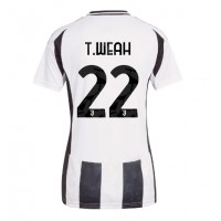 Juventus Timothy Weah #22 Replica Home Shirt Ladies 2024-25 Short Sleeve